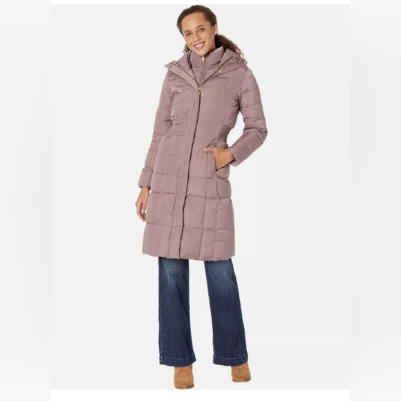 Cole Haan Hooded Puffer Coat size XS NEW - Picture 1 of 11